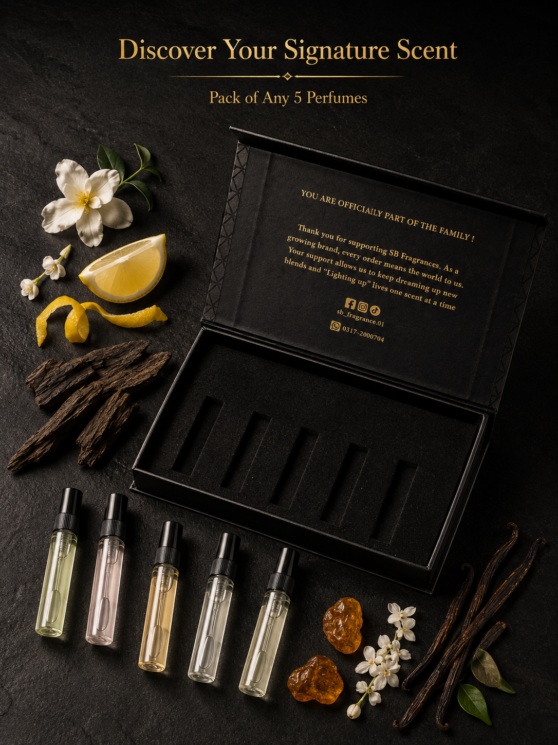 Pack Of 5 Testers 5ML